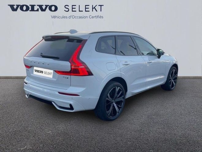 Volvo XC60 T6 Hybride Rechargeable 253 + 145ch Ultr Blanc Cristal Mtallis de 2025