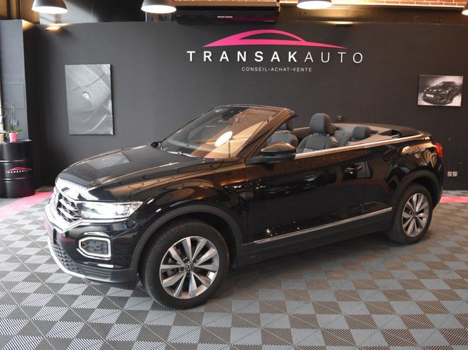 Volkswagen T Roc CABRIOLET 1.0 TSI 110 BVM6 Style / CT +  Noir de 2021