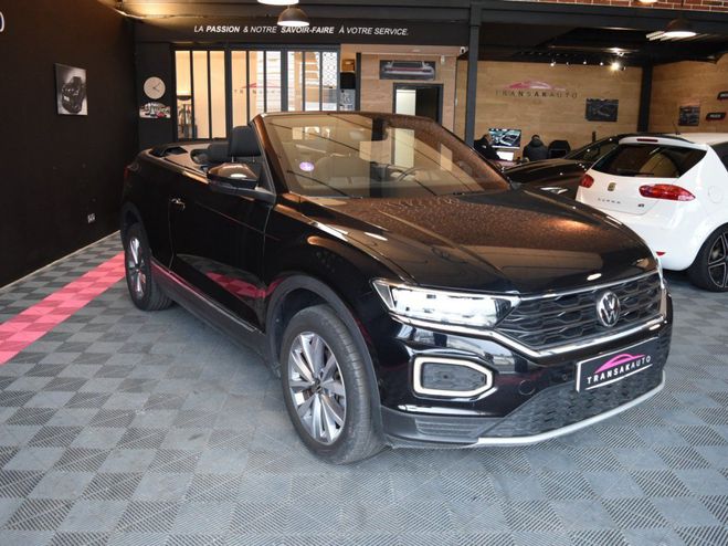 Volkswagen T Roc CABRIOLET 1.0 TSI 110 BVM6 Style / CT +  Noir de 2021