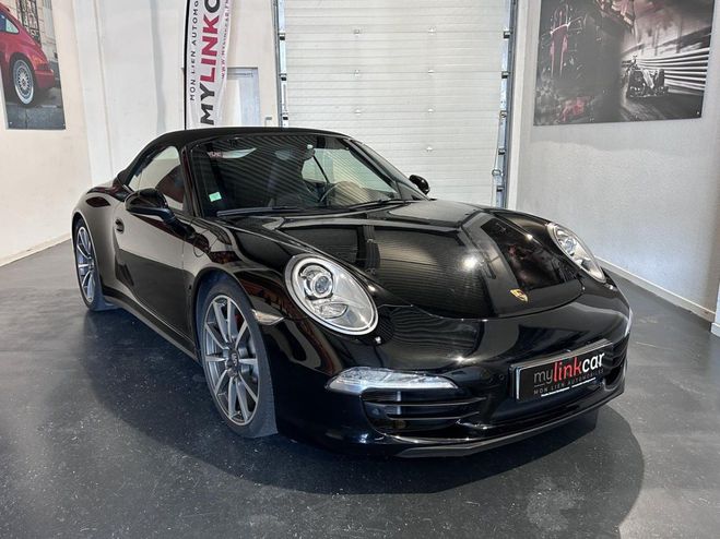 Porsche 911 991 Carrera 4S cabriolet 400 PDK Noir mtallis de 2013