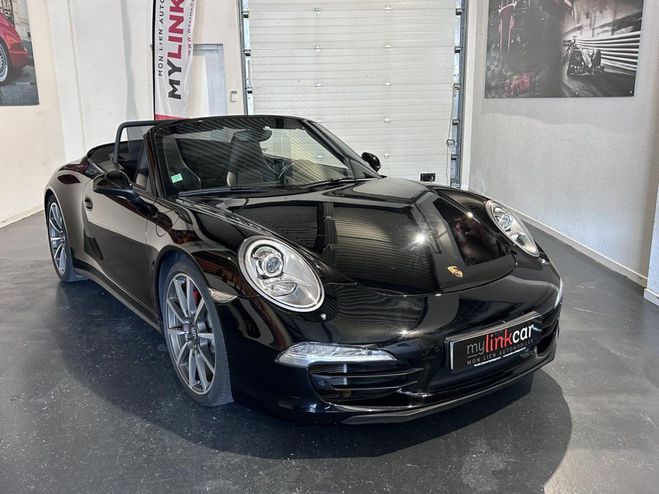 Porsche 911 991 Carrera 4S cabriolet 400 PDK Noir mtallis de 2013