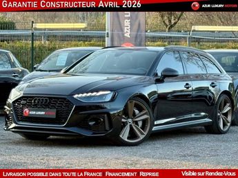  Voir détails -Audi RS4 V B9 (2) 2.9 TFSI 450 CV QUATTRO à Nice (06)