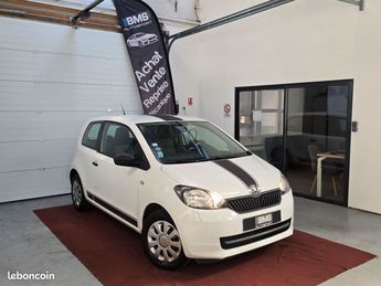  Voir détails -Skoda Citigo 1.0 MPI 60 ch (GPS, Climatisation) à Dunkerque (59)