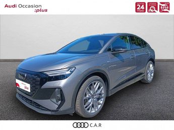  Voir détails -Audi Q4 E-Tron SPORTBACK 45 285 ch 82 kWh S line à  La Rochelle (17)