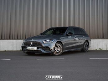  Voir détails -Mercedes Classe C 300 e Hybrid Break PHEV AMG Line - Pano  à Kuurne (85)