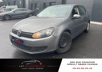  Voir détails -Volkswagen Golf VI 1.6 TDI 105 FAP Confortline 5p à Caudan (56)
