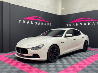  Voir détails -Maserati Ghibli 3.0 V6 TURBO / CUIR / TOIT OUVRANT à Chtelet (62)