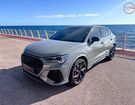 Audi RS Q3 II SPORTBACK 2.5 TFSI 400 CH S TRONIC 7 à Monaco (98) Audi RS Q3 II SPORTBACK 2.5 TFSI 400 CH S TRONIC 7 à Monaco (98)