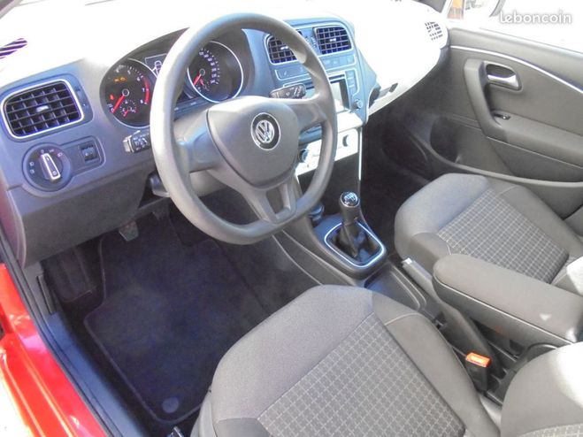 Volkswagen Polo 1.2 L TSI 90 CH seulement 43 727 km Rouge de 2014