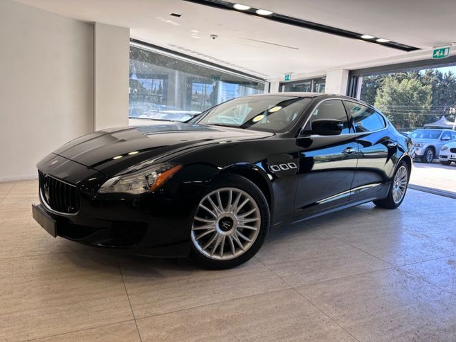 Maserati Quattroporte s q4 3.0i - 24V V6 BI-TURBO SQ4 Noir de 2014
