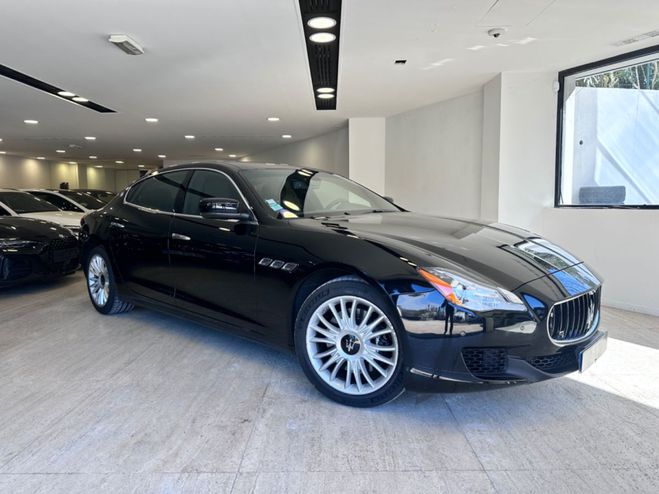 Maserati Quattroporte s q4 3.0i - 24V V6 BI-TURBO SQ4 Noir de 2014