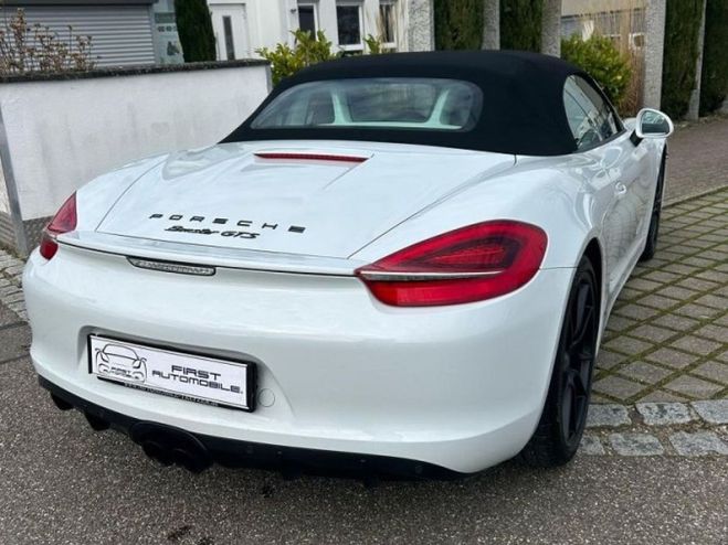 Porsche Boxster (981) 3.4 330CH GTS PDK Blanc Carrara de 2015