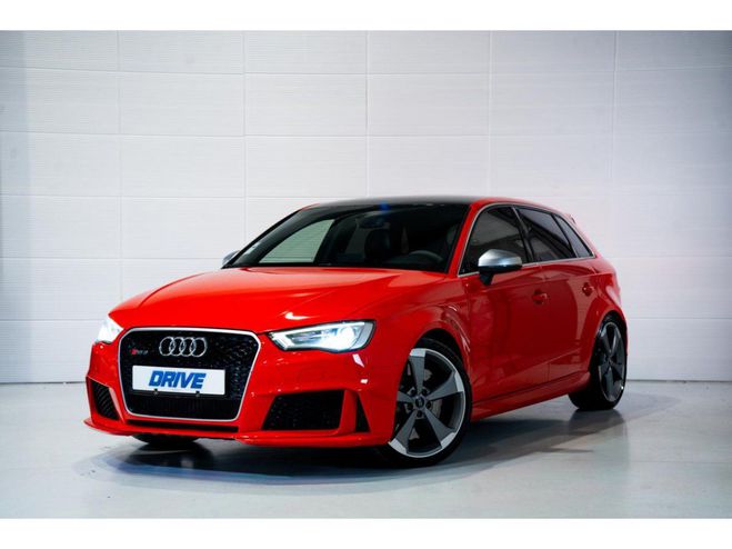 Audi RS3 SPORTBACK 367CH / FRANAISE / DISPONIBLE ROUGE FONCE de 2016