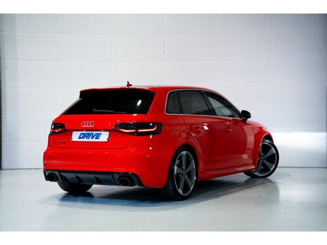 Audi RS3 SPORTBACK 367CH / FRANAISE / DISPONIBLE ROUGE FONCE de 2016