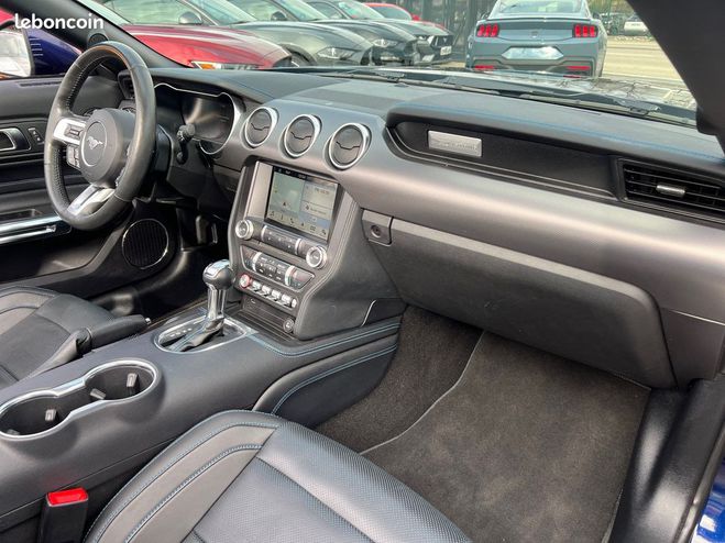Ford Mustang v8 5.0 gt cabriolet phase 2 bleu kona su Bleu de 2019