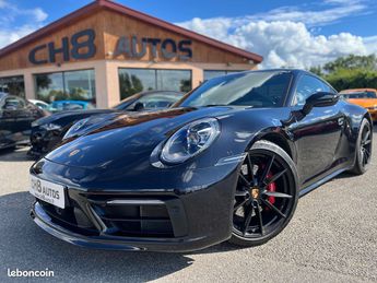  Voir détails -Porsche 911 992 carrera 4s 450ch coupe noir toit pan à Rixheim (68)