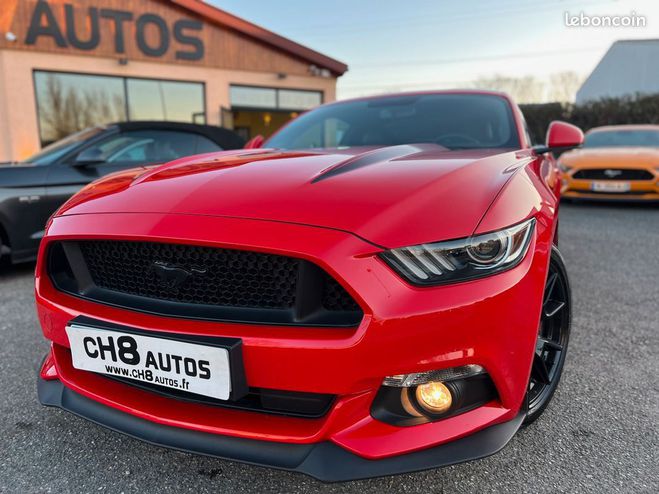 Ford Mustang v8 5.0 gt fastback rouge pack premium bo Rouge de 2017