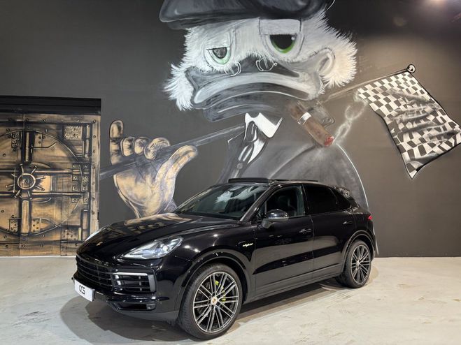 Porsche Cayenne E-Hybrid 462CV Toit ouvrant /PASM /PSE Noir de 2020