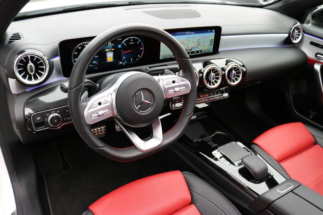 Mercedes Classe A 200 d 8G-DCT AMG Line blanc de 2019