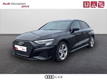  Voir détails -Audi A3 Sportback 35 TDI 150 S tronic 7 S Line à  La Rochelle (17)