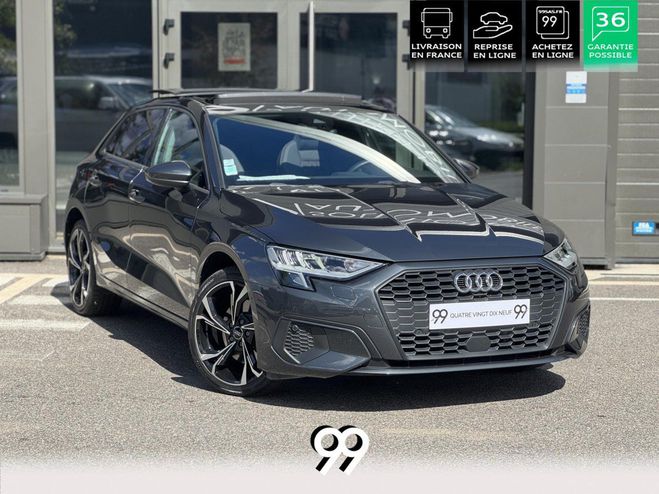 Cliquer pour voir la photo suivante Audi A3 Sportback 1.4 40 TFSI e - 204 - BV S-Tro GRIS FONCE de 2020