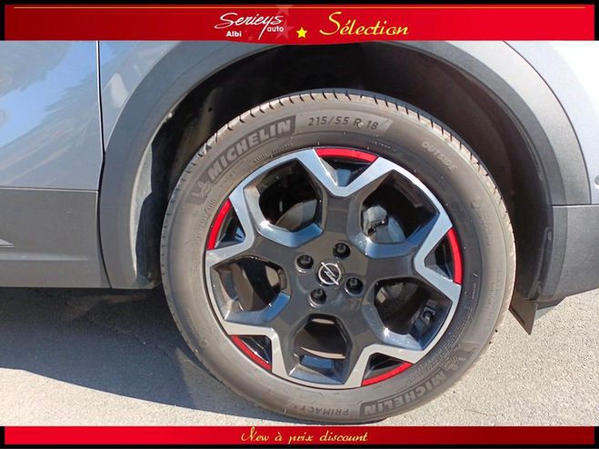 Opel Mokka GS LINE 1.2 TURBO 130 BV AUTO PACK MATRI GRIS QUARTZ TOIT NOIR de 2021