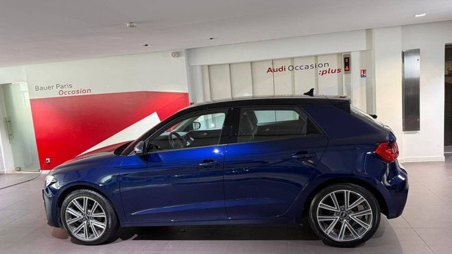 Audi A1 Sportback 25 TFSI 95 ch S tronic 7 Advan Bleu de 2024