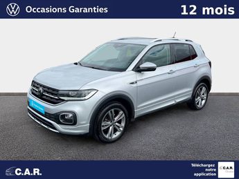  Voir détails -Volkswagen T Cross 1.0 TSI 110 Start/Stop BVM6 R-Line Tech à Bayonne (64)
