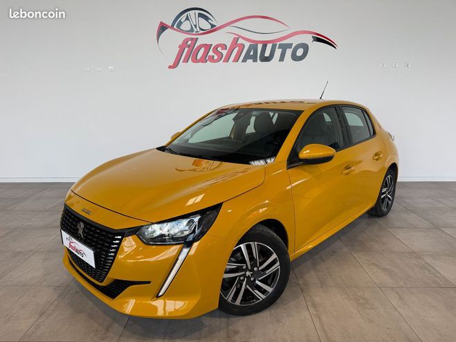 Peugeot 208 1.5 Blue HDi 100cv ALLURE-GPS-2021 Jaune de 2021