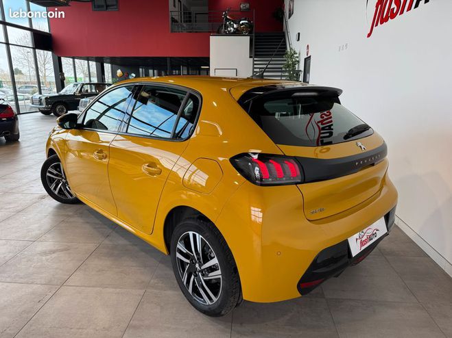 Peugeot 208 1.5 Blue HDi 100cv ALLURE-GPS-2021 Jaune de 2021