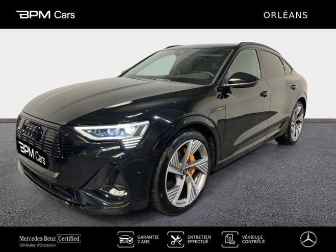 Audi e-tron Sportback 55 408ch S Line e-quattro Noir Mythic de 2022