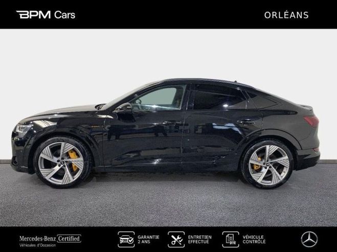Audi e-tron Sportback 55 408ch S Line e-quattro Noir Mythic de 2022