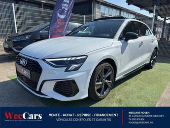  Voir détails -Audi A3 Sportback 1.5 35 TFSI S-LINE S-TRONIC à Rouen (76)