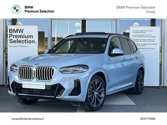  Voir détails -BMW X3 xDrive20d 190ch M Sport à Cholet (49)