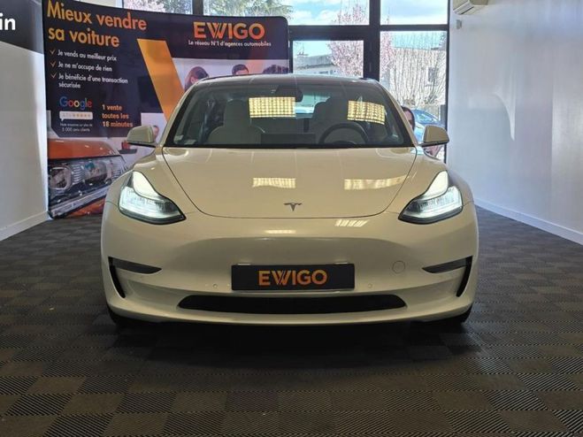 Tesla Model 3 DUAL MOTORS LONG RANGE + INTERIEUR BLANC Blanc de 2019