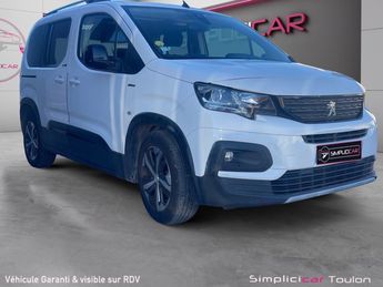  Voir détails -Peugeot Rifter Standard BlueHDi 130 SS BVM6 GT Line GAR à  La Farlde (83)