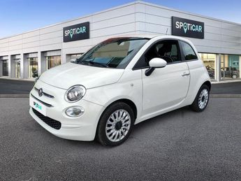  Voir détails -Fiat 500 1.2 8v 69ch S&S Lounge Dualogic à Montpellier (34)