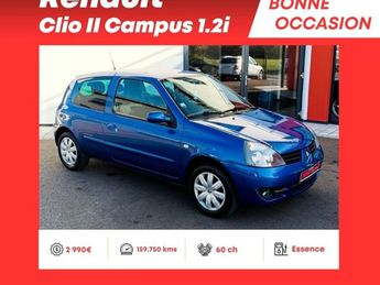  Voir détails -Renault Clio II Campus Extrme 1.2i 60ch à Sarreguemines (57)