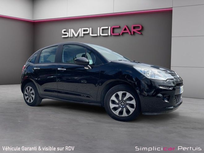 Citroen C3 1.2L 82CV Confort Noir de 2015