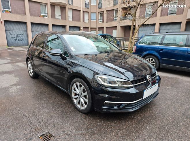Volkswagen Golf 2.0 TDI 150ch FAP Carat Exclusive DSG7 Noir de 2018