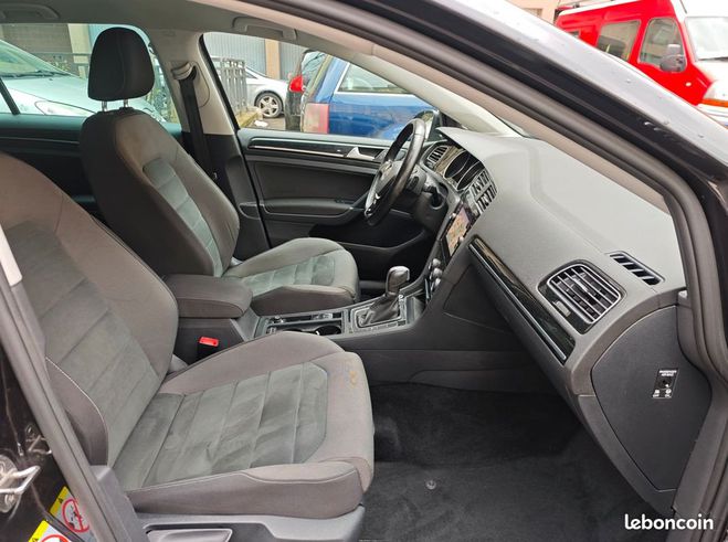 Volkswagen Golf 2.0 TDI 150ch FAP Carat Exclusive DSG7 Noir de 2018