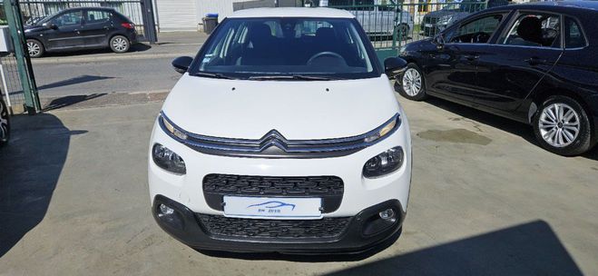 Citroen C3 1.5 BLUE HDI 100ch FEEL Blanc Laqu de 2020
