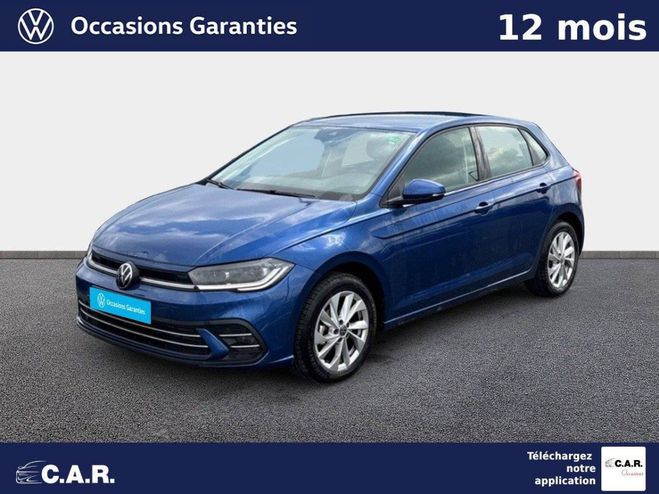 Cliquer pour voir la photo suivante Volkswagen Polo 1.0 TSI 95 S&S BVM5 Style Bleu de 2024