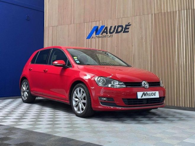 Volkswagen Golf 7 VII 1.6 TDI 110 CH DSG 7 CARAT ROUGE de 2017