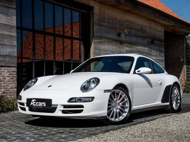 Porsche 911 997 CARRERA 4S COUPÉ MANUAL SPORT CHRONO Blanc de 