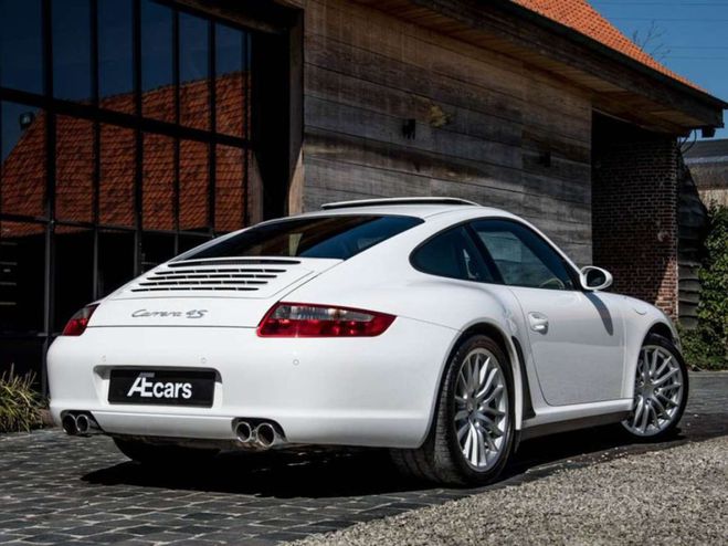Porsche 911 997 CARRERA 4S COUPÉ MANUAL SPORT CHRONO Blanc de 