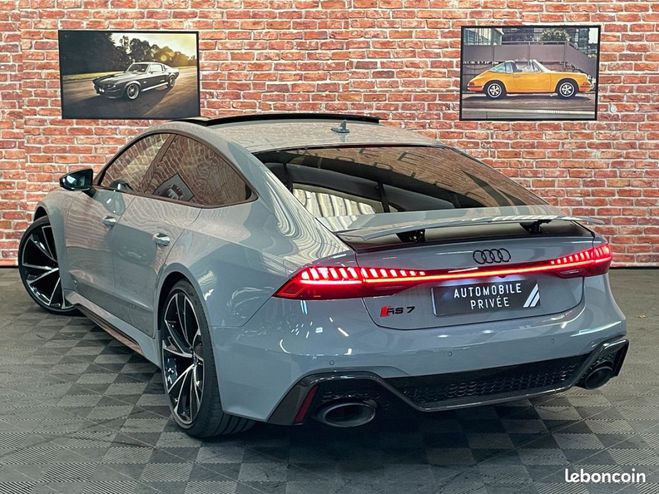 Audi RS7 II V8 4.0 TFSI 600 cv ( 7 ) PACK CARBONE Gris de 2021