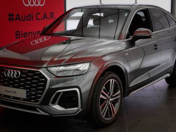  Voir détails -Audi Q5 Sportback 55 TFSIe 367 S tronic 7 Quattr à  La Rochelle (17)