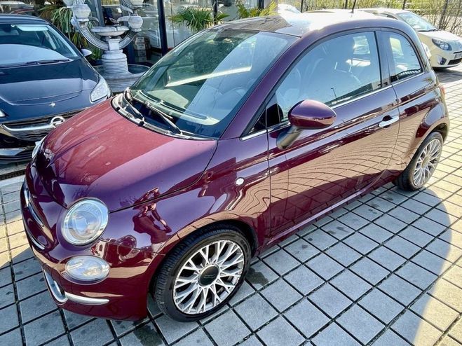 Fiat 500 1.2L 70CH PACK LOUNGE Cerise Mtallis de 2019