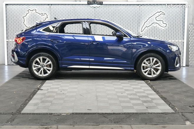 Audi Q3 Sportback NEW HYBRID 45TFSI e 245 S LINE Bleu de 2021